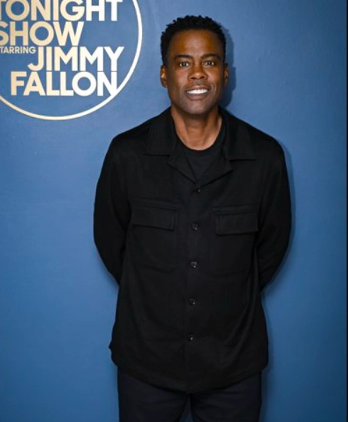 The Tonight Show Chris Rock Black Jacket