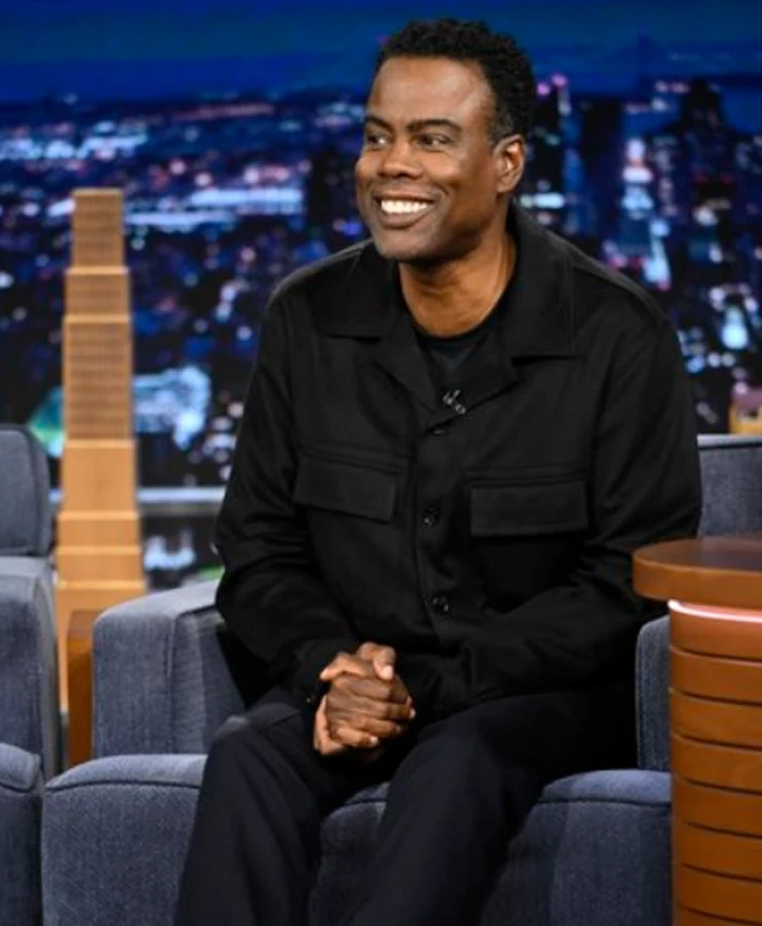 The Tonight Show Chris Rock Black Jacket