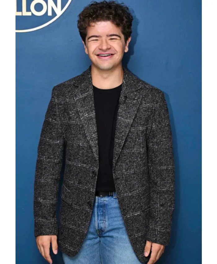 The Tonight Show Gaten Matarazzo Tweed Blazer