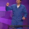 The Tonight Show Jimmy Fallon Digger Blue Jumpsuit