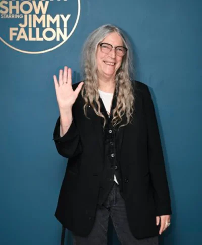 The Tonight Show Patti Smith Black Blazer