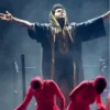The Weeknd iHeartRadio Festival Black Coat