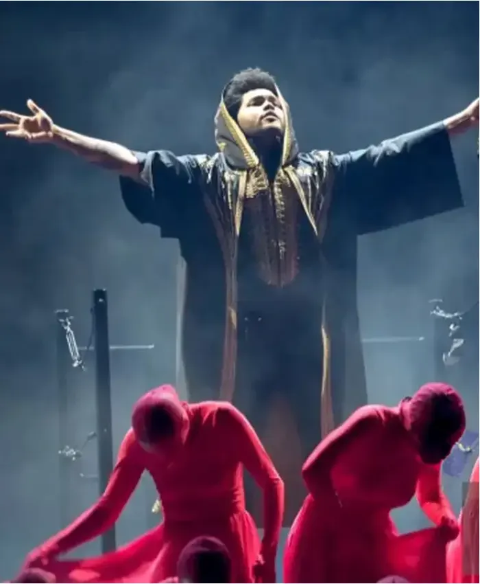 The Weeknd iHeartRadio Festival Black Coat