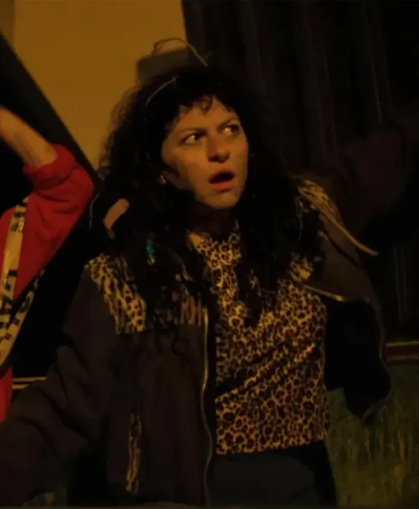 The Wrong Girls Alia Shawkat Leopard Print Jacket