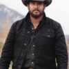 The Yellowstone Rip Wheeler Black Cotton Jacket