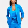 The Young and the Restless Sharon Newman Blue Satin Blazer