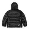 Tokyo Streetwear Black Hooded Down Jacket