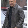 Tom Hardy MobLand Season 2 Black Leather Jacket