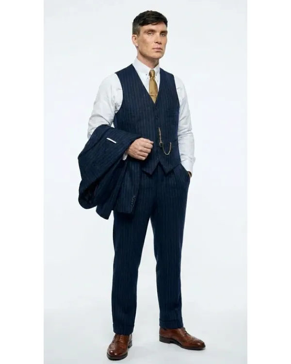 Tommy Shelby 1920s Vintage Three Piece Suit 2026