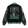 Trapstar x NFL Jets Black Varsity Jacket