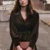Trespasses S1 Cushla Lavery Brown Coat