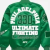 UFC 330 Philadelphia Satin Bomber Jacket