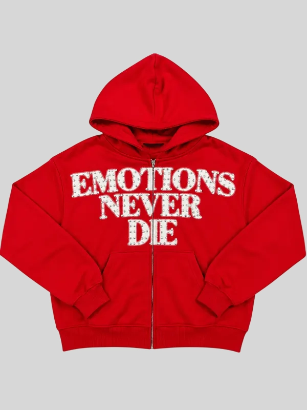 Unisex Black Fleece Rhinestone Streetwear Hoodie