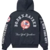 Unisex Born x Raised Yankees Fleece Zip Hoodie