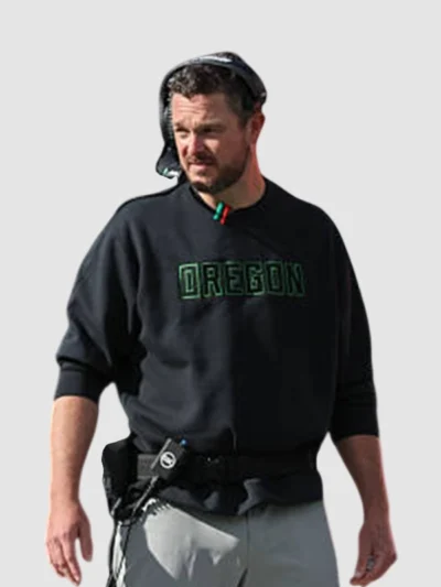 Unisex Dan Lanning Oregon Ducks Fleece Crewneck