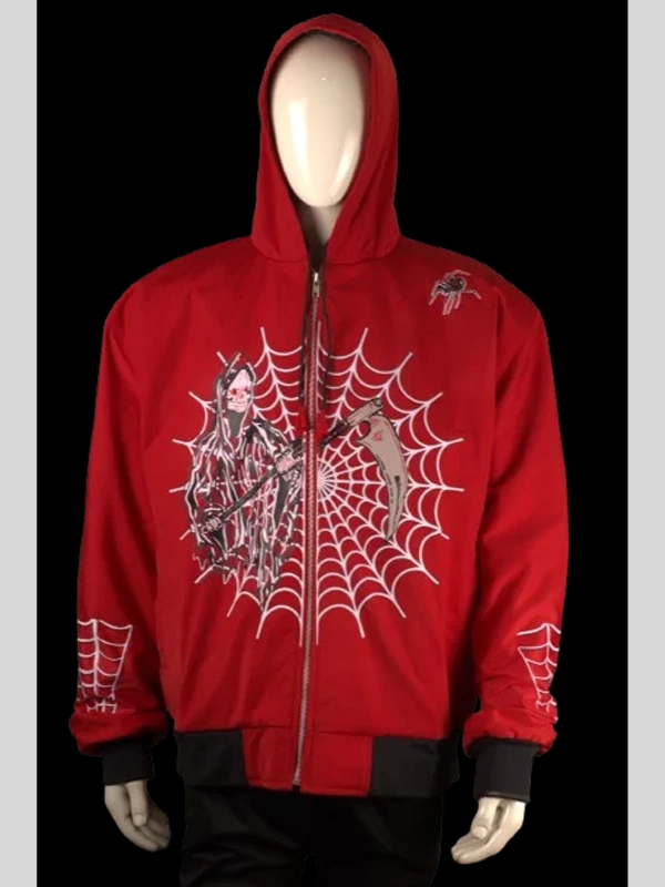 Unisex Graphic Streetwear Fleece Zip Hoodie