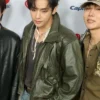 Unisex Green K-Pop Celebrity Festival Suit Coat