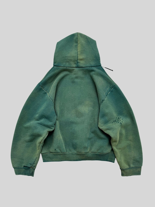 Unisex Heavy Duty Workwear Fleece Zip Hoodie