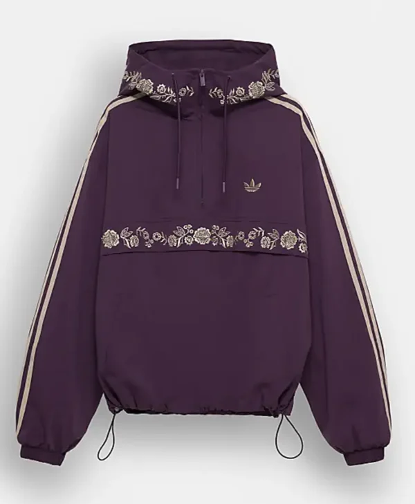 Unisex Stand Collar Zipper Polyester Jacket Four Pockets