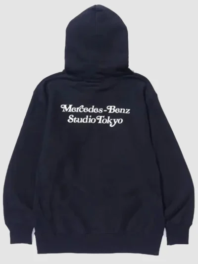 VERDY Mercedes Benz Tokyo Black Fleece Hoodie
