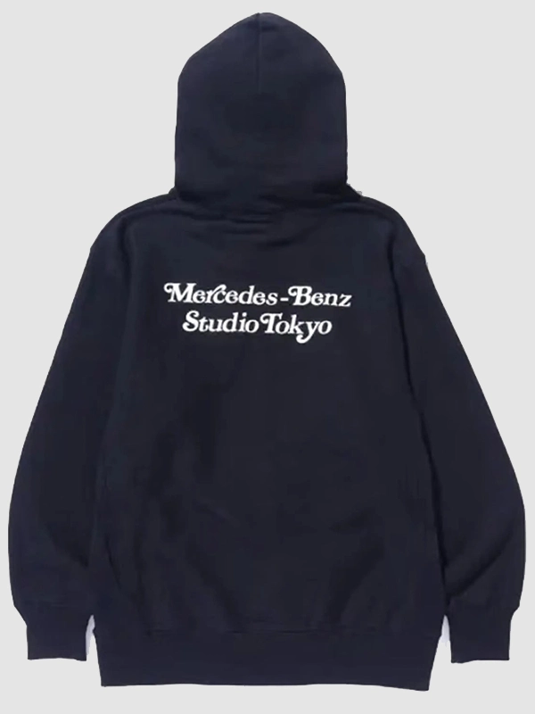 VERDY Mercedes Benz Tokyo Black Fleece Hoodie