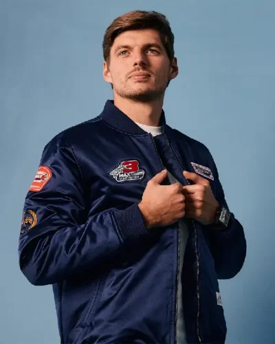 Verstappen Racing Mitchell Bomber Jacket