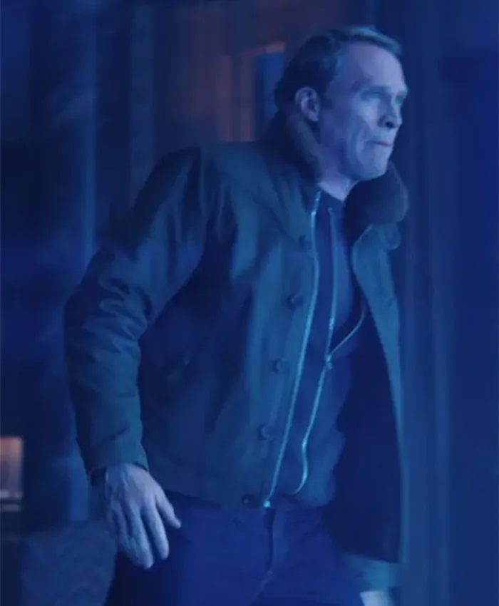 VisionQuest S01 Paul Bettany Cotton Shearling Jacket