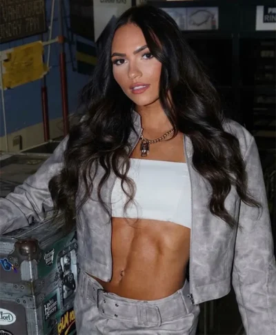 WWE SmackDown Kiana James Leather Jacket