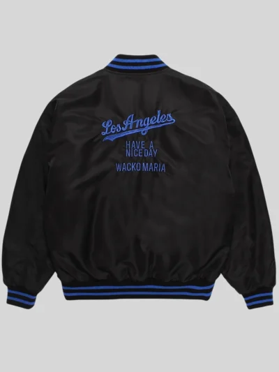Wacko Maria Los Angeles Dodgers Satin Jacket