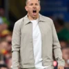 Wales Craig Bellamy Beige Jacket