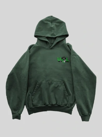Warren Lotas Angry Man Zip Hoodie