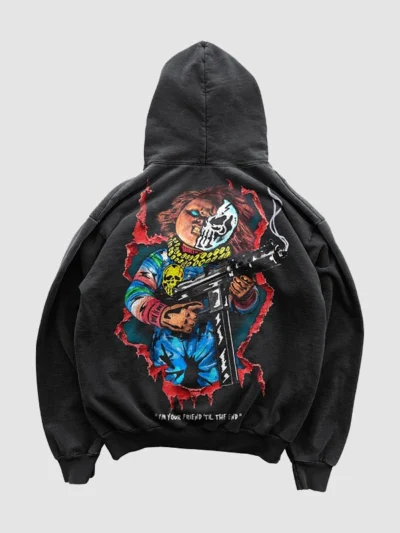 Warren Lotas Graphic Zip Hoodie