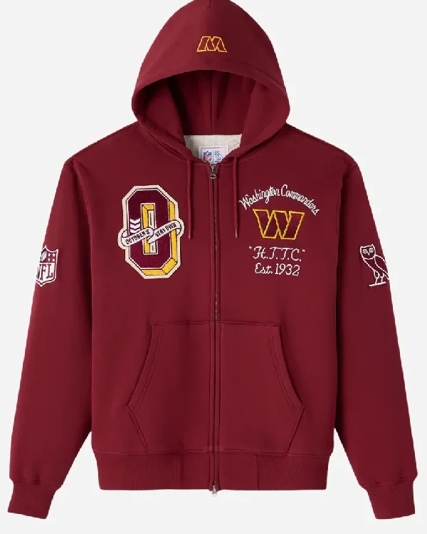 Washington Commanders Waffle Lined OVO Hoodie