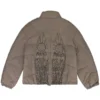 Who Decides War Embroidered Vintage Padded Jacket