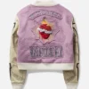 Who Decides War Pink Namesake Varsity Jacket
