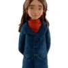 Wildwood Film Prue Blue Wool Coat