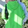 Women Hailey Bieber Oversized Green Hoodie