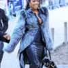 Women Schiaparelli SS27 Oversized Fur Jacket