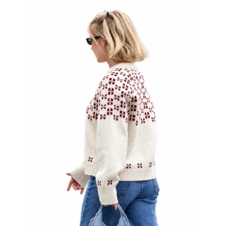Women Sydney Sweeney V Neck Knit Sweater