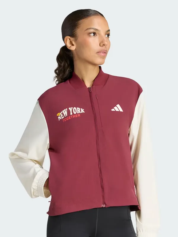 Womens Adidas New York City Marathon 2026 Running Jacket