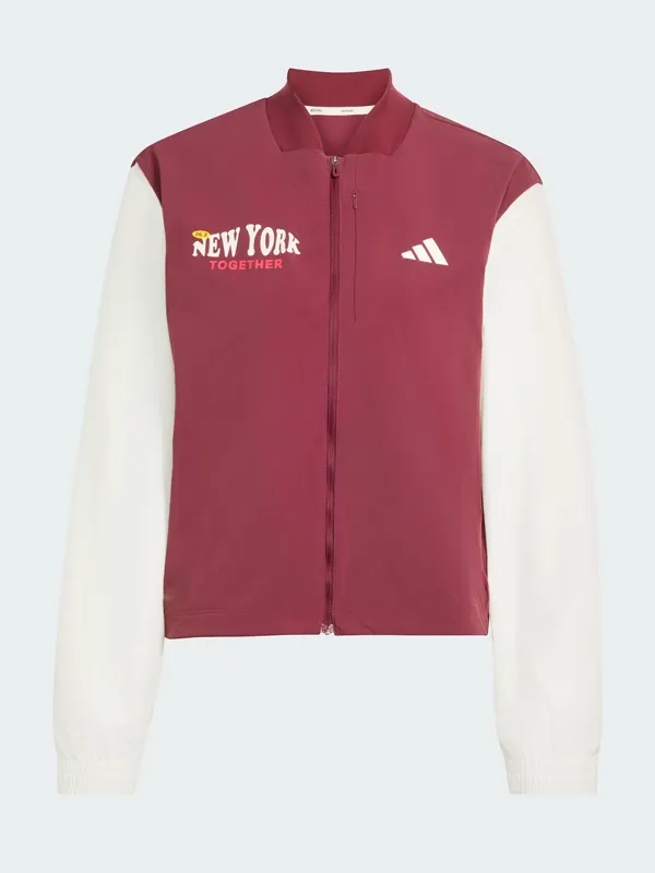 Womens Adidas New York City Marathon Zipper Jacket