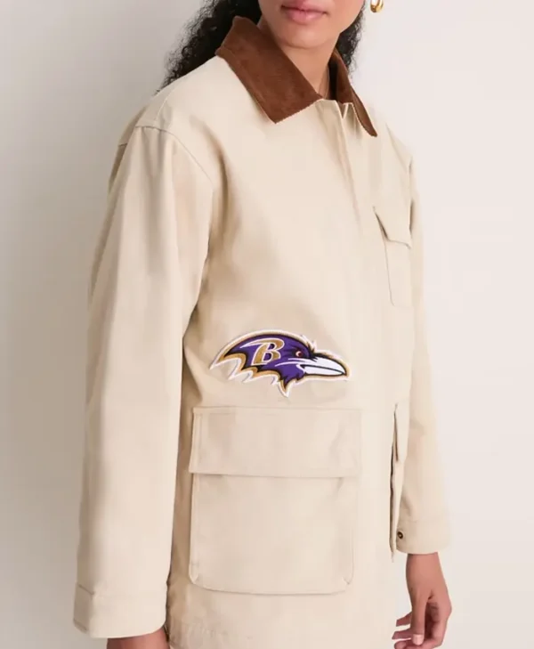 Women’s Baltimore Ravens Tuckernuck Barn Jacket