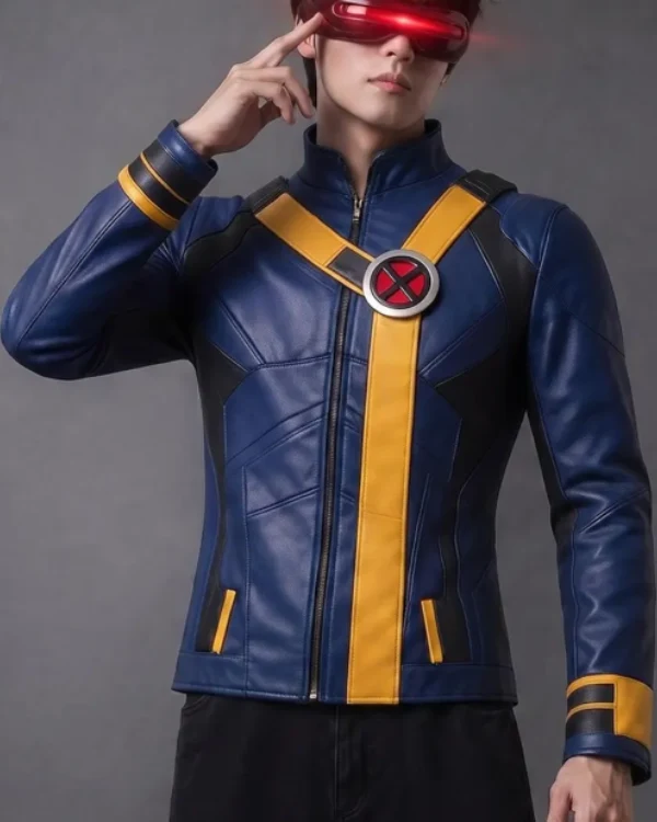 X-Men 97 Cyclops Cosplay Blue Jacket