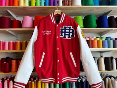 Yearners Hockey League Chenille Varsity Jacket