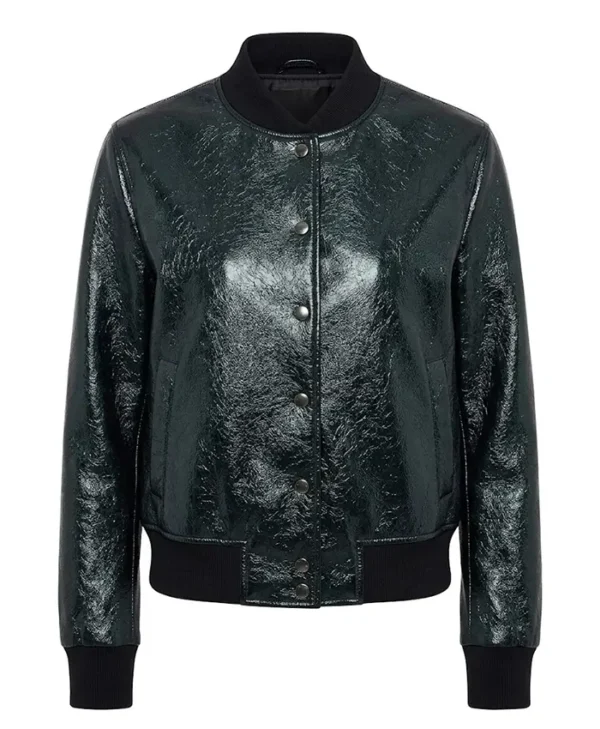 Yellowjackets S03 Taissa Black Leather Jacket