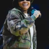 Young M.A Barclays Center NY Liberty Camouflage Jacket