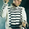 Yung Lean White Napoleon Military Jacket