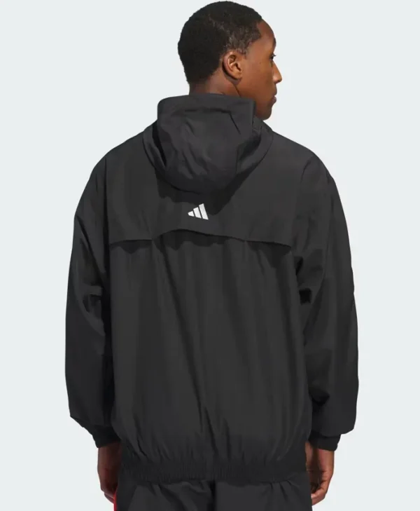 adidas Anthony Edwards Anorak Pullover Jacket