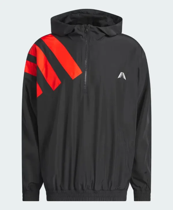 adidas Anthony Edwards Anorak Pullover Jacket