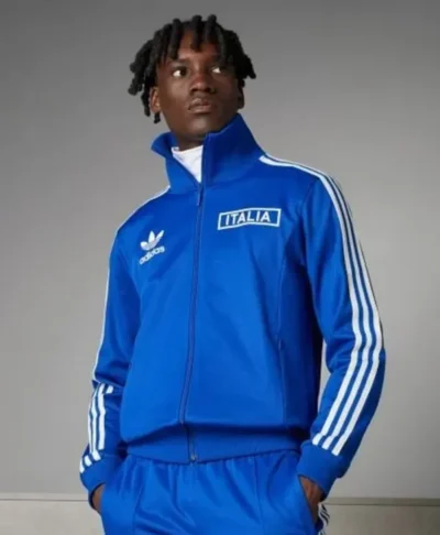 adidas Beckenbauer Italy Italia Track Top Jacket